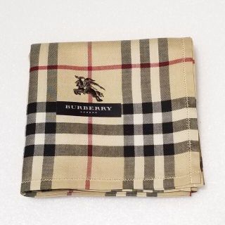 バーバリー(BURBERRY)のBURBERRYハンカチ・ノバチェック・ベージュ(ハンカチ)