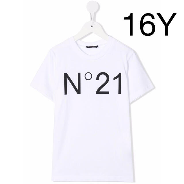 N°21 kids ヌメロヴェントゥーノ キッズ ロゴTシャツTシャツ - Tシャツ