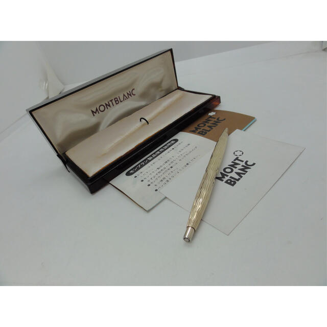 究極の稀少モデル・モンブラン・コレクション・マダムNo0946総金張ダイヤカットモンブランボールペン