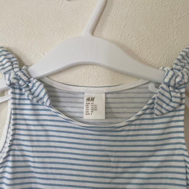 H&M(エイチアンドエム)の【新品】H&M 92サイズ ワンピース キッズ/ベビー/マタニティのキッズ服女の子用(90cm~)(ワンピース)の商品写真