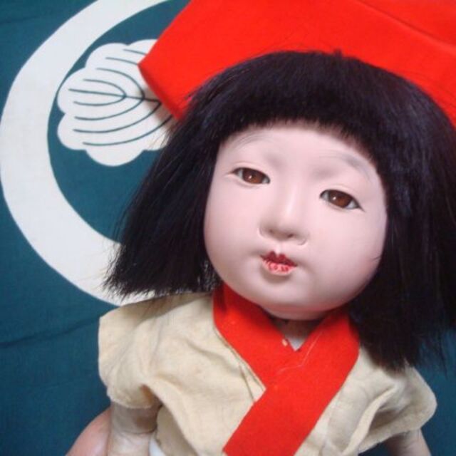 値下げ３！市松人形10号・戦前の古い子人毛の子 | myglobaltax.com