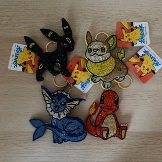 タカラトミー(Takara Tomy)のポケモン　キーホルダー　アミューズメント　ストラップ　キラキラ　スパンコール(キーホルダー)