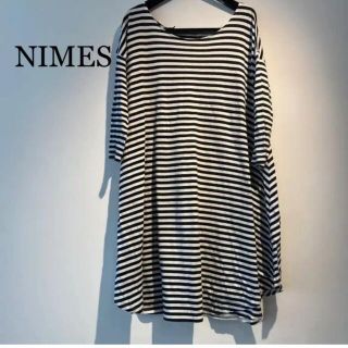 ニーム(NIMES)のボーダーワンピース NIMES(ひざ丈ワンピース)