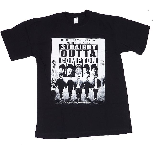 LA ストリート STRAIGHT OUTTA COMPTON Tシャツ XXL