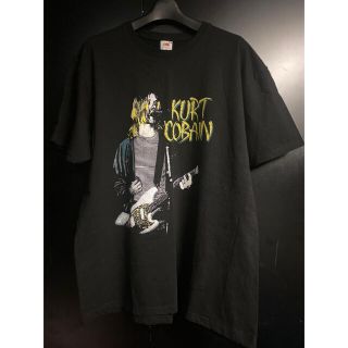 希少　カートコバーン　Tシャツ　サイズXL  　ニルヴァーナ(Tシャツ/カットソー(半袖/袖なし))