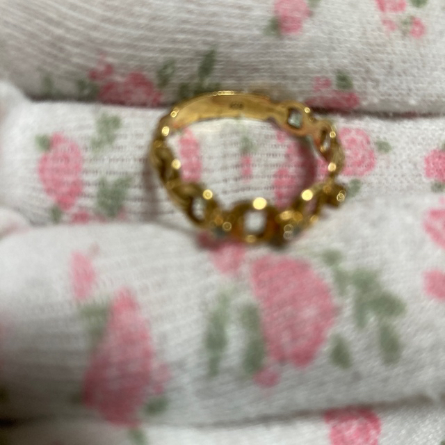 さみ様専用です　18金リング　指輪　18金刻印有り　ジュエリーマキ レディースのアクセサリー(リング(指輪))の商品写真