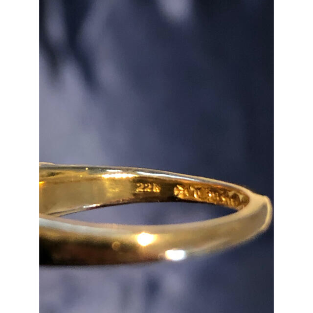 Chrome Hearts(クロムハーツ)のクロムハーツ  ベビークラシックフローラルリング　18号　22K メンズのアクセサリー(リング(指輪))の商品写真