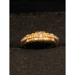 クロムハーツ(Chrome Hearts)のクロムハーツ  ベビークラシックフローラルリング　18号　22K(リング(指輪))