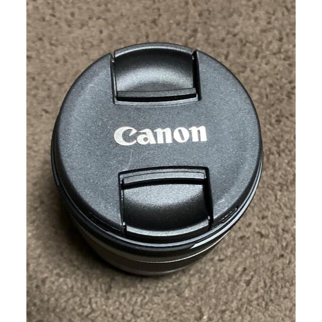 Canon(キヤノン)のCanon  レンズ EF-M11-22F4-5.6 IS STMレンズフード付 スマホ/家電/カメラのカメラ(レンズ(ズーム))の商品写真