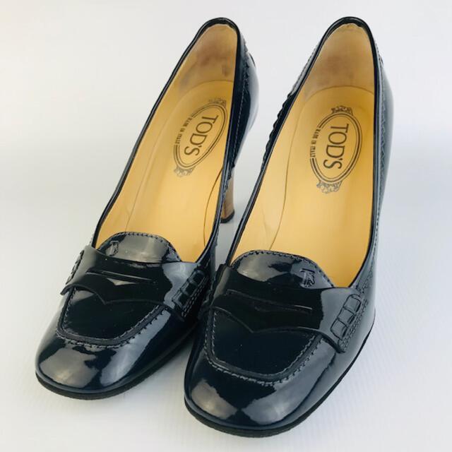 美品☆TOD'S ローファーパンプス