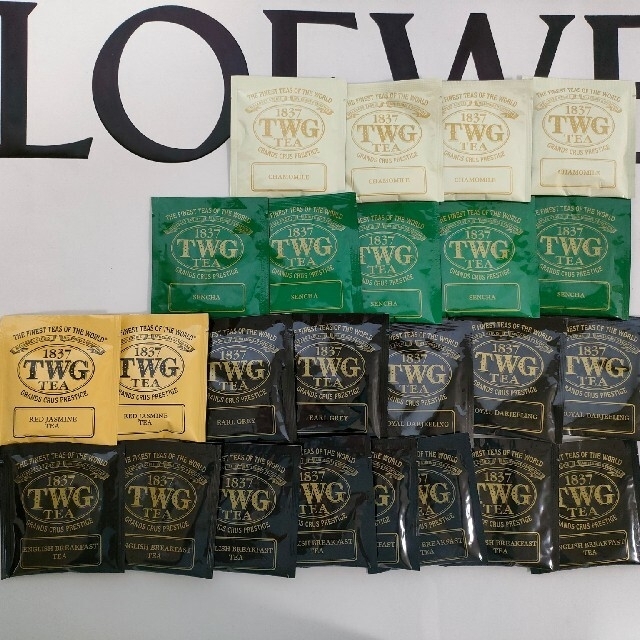 twg 24袋　紅茶煎茶ハーブティー 食品/飲料/酒の飲料(茶)の商品写真