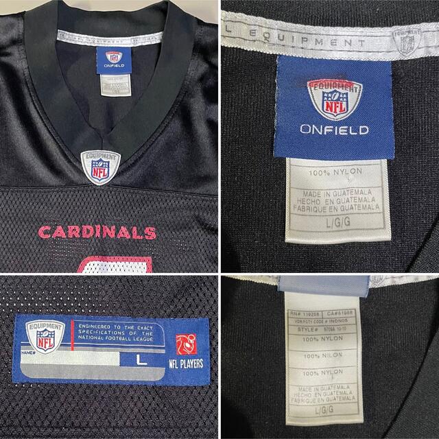 Reebok(リーボック)のNFL  AZ-CARDINALS  フットボール ユニフォーム Size L スポーツ/アウトドアのスポーツ/アウトドア その他(アメリカンフットボール)の商品写真