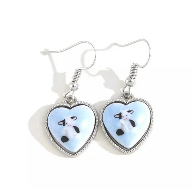 Swankiss(スワンキス)のcow heart earring レディースのアクセサリー(ピアス)の商品写真