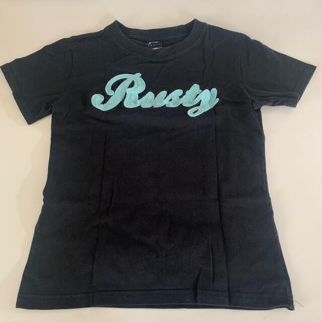RUSTY(ラスティ)のラスティ半袖Tシャツ130cm キッズ/ベビー/マタニティのキッズ服男の子用(90cm~)(Tシャツ/カットソー)の商品写真