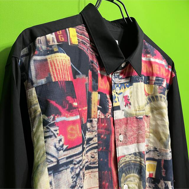 Supreme - Supreme Garcons Patchwork Shirt Lサイズの通販 by Baaa's ...