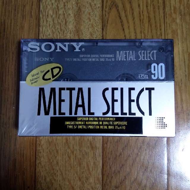 即納！最大半額！ SONY - カセットテープ　メタルポジション　metalselect90 SONY その他