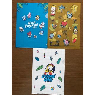 ビーティーイシビル(BT21)のBT21  クリアファイルセット(キャラクターグッズ)