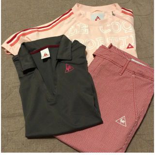 ルコックスポルティフ(le coq sportif)のle coq sportifゴルフウェアなど6点セット美品(ウエア)