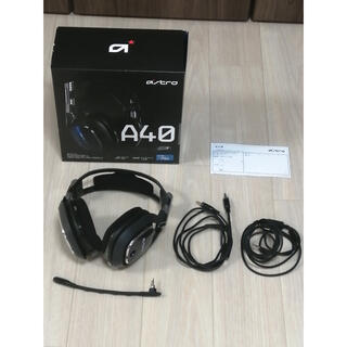 アストロ(ASTRO)のASTRO Gaming A40 TR BLACK(ヘッドフォン/イヤフォン)