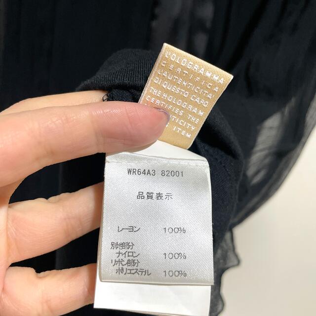 ZARA(ザラ)のシフォン ワンピース 結婚式 パーティー 綺麗め フォーマル ガリアーノ レディースのワンピース(ひざ丈ワンピース)の商品写真