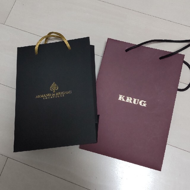 Krug(クリュッグ)のペーパーバッグKRUG&Armand de Brignac レディースのバッグ(ショップ袋)の商品写真