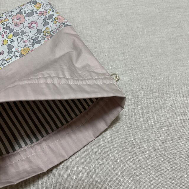 Bonpoint(ボンポワン)のリバティ 巾着袋 ハンドメイド ハンドメイドのキッズ/ベビー(外出用品)の商品写真