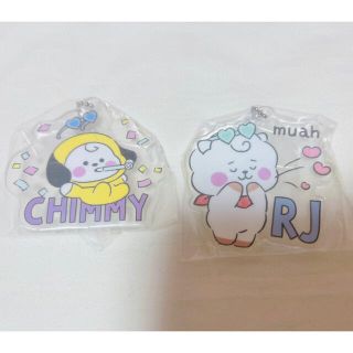 ボウダンショウネンダン(防弾少年団(BTS))のBT21 ガチャ アクリルマスコット CHIMMY RJ(K-POP/アジア)