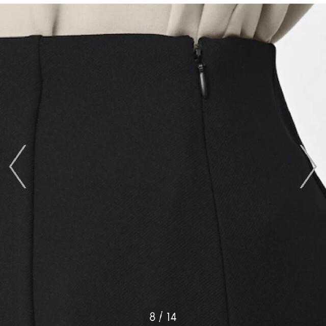 GU(ジーユー)のgu　カットソーマーメイドロングスカート レディースのスカート(ロングスカート)の商品写真
