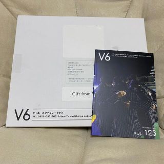 ブイシックス(V6)のV6 ファンクラブ限定　記念リーフレット　会報Vol.123(アイドルグッズ)