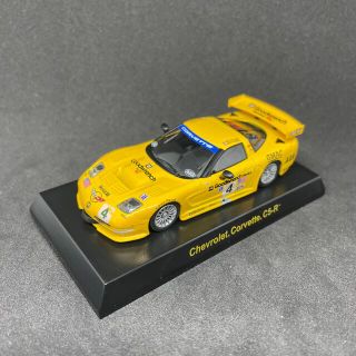 シボレー(Chevrolet)の1/64 京商 USA-2 シボレー コルベット C5-R #4 45F3(ミニカー)