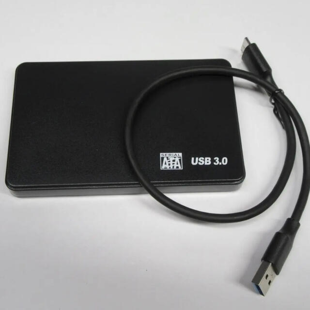 USB3.0外付けポータブルHDD1TB(HDD東芝製)