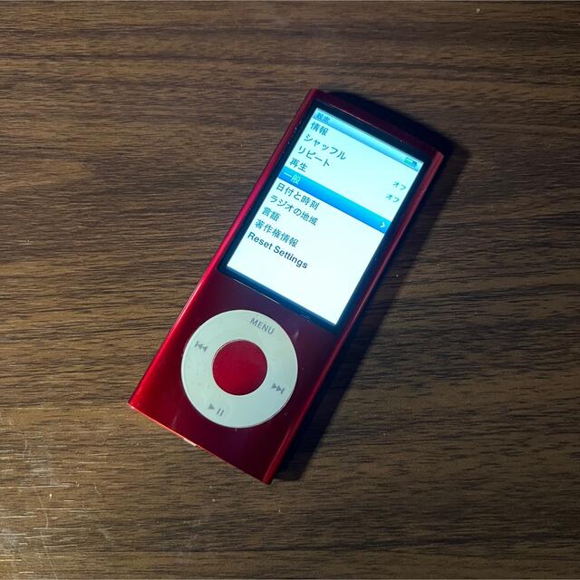 apple iPod nano 第5世代 16GB (Product) RED - ポータブルプレーヤー