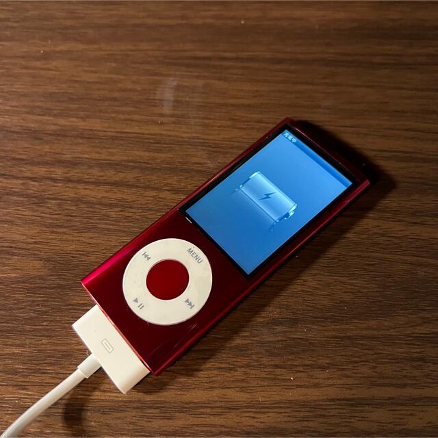 ipod nano5th redほぼ未使用、新品