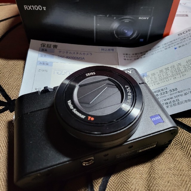 SONY　RX100M5A スマホ/家電/カメラのカメラ(コンパクトデジタルカメラ)の商品写真