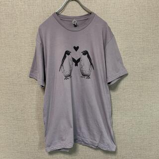 90s アメリカ製　USA製　used ペンギン　動物　アニマル　ビンテージ(Tシャツ/カットソー(半袖/袖なし))
