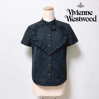 ヴィヴィアンウエストウッド(Vivienne Westwood)のVivienne Westwood ヴィヴィアン ラブフリルブラウス シャツ(シャツ/ブラウス(半袖/袖なし))