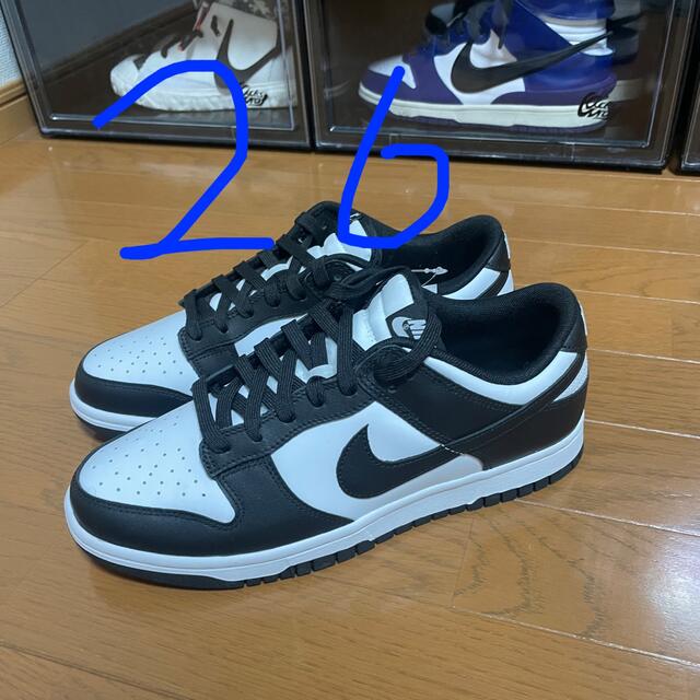 靴/シューズNike Dunk Low Retro "White/Black"