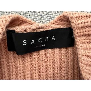 サクラ(SACRA)のSACRA  ノースリーブ・サマーニット(カットソー(半袖/袖なし))