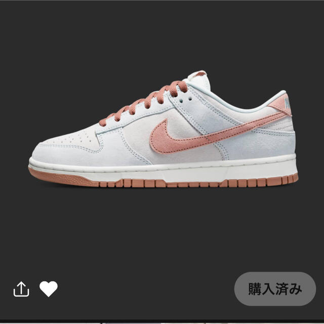 NIKE dunk LOW Fossil Rose