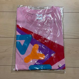 モモイロクローバーゼット(ももいろクローバーZ)のももクロ☆MomocloMania Tシャツ☆ピンクL(アイドルグッズ)