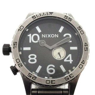 ニクソン(NIXON)のニクソン 腕時計 クォーツ アナログ 2針 シルバー色 THE51-30(腕時計(アナログ))