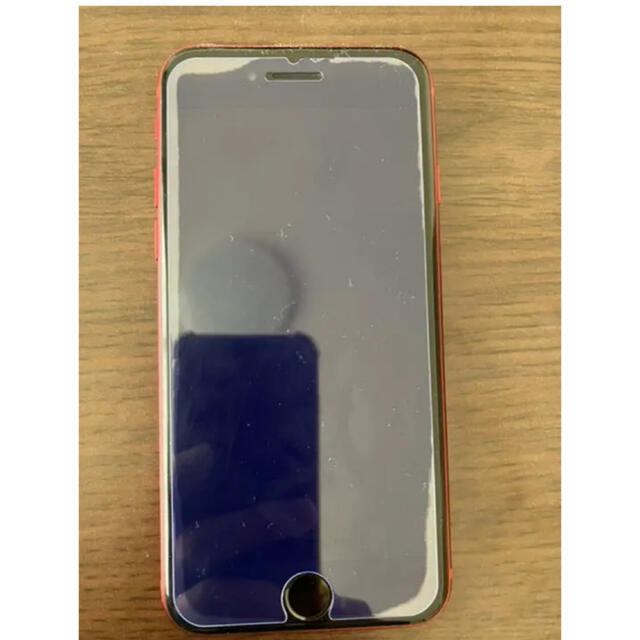 iPhoneSE 第2世代 64GB SIMフリー RED イヤホン未使用 本体