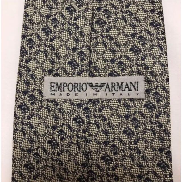 Emporio Armani(エンポリオアルマーニ)の【2本で3500円対象】 ARMANI エンポリオアルマーニ　ベージュ系 メンズのファッション小物(ネクタイ)の商品写真