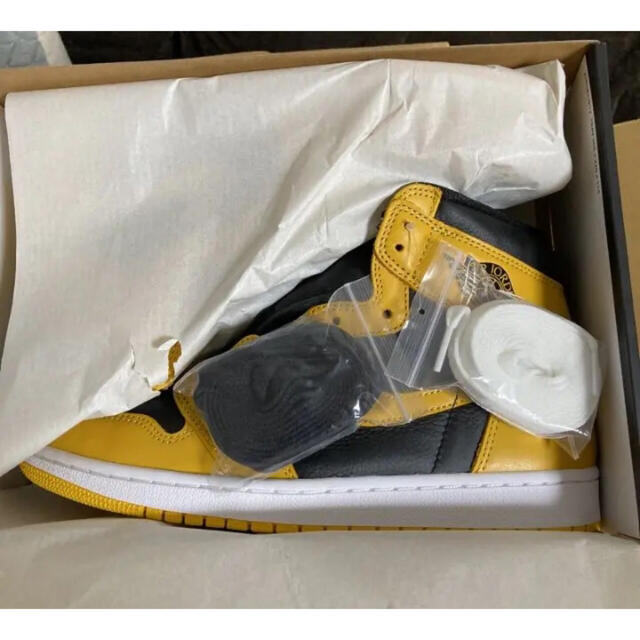 NIKE(ナイキ)のNIKE AIR JORDAN 1 HIGH OG POLLEN メンズの靴/シューズ(スニーカー)の商品写真