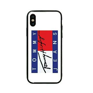 トミーヒルフィガー(TOMMY HILFIGER)の　ガラスケース　iPhoneケース　トミーヒルフィガー　(iPhoneケース)