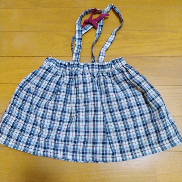 ZARA KIDS(ザラキッズ)の92cm チェック柄スカート キッズ/ベビー/マタニティのキッズ服女の子用(90cm~)(スカート)の商品写真