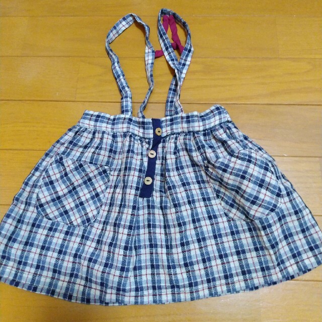 ZARA KIDS(ザラキッズ)の92cm チェック柄スカート キッズ/ベビー/マタニティのキッズ服女の子用(90cm~)(スカート)の商品写真