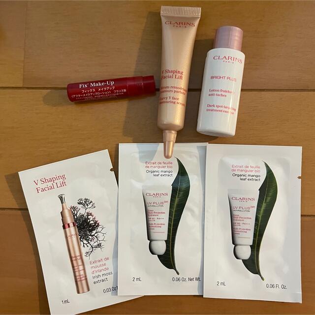 CLARINS(クラランス)の【みるき様専用】クラランス　試供品6点セット コスメ/美容のキット/セット(サンプル/トライアルキット)の商品写真