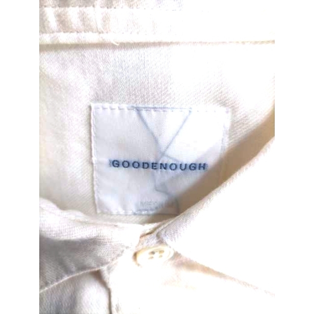 GOODENOUGH(グッドイナフ)のGOODENOUGH(グッドイナフ) ハーフボタン 半袖シャツ メンズ トップス メンズのトップス(その他)の商品写真