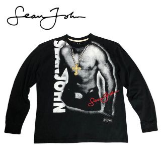 ショーンジョン(Sean John)のSean John   クロスペンダントロングTシャツ size XL(Tシャツ/カットソー(七分/長袖))